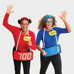 NWT Adult Game Show Contestant Price is Right Halloween Costume Accessory Set